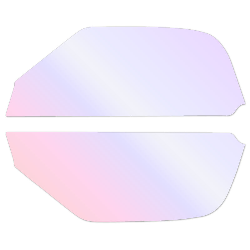 オーロラフィルム (グロウゴースト91) 遮熱フィルム 透過率90%  ホンダ ビート (PP1) カット済みカーフィルム フロントドアセット オーロラタイプ ゴーストタイプ ホログラフィック カメレオンフィルム