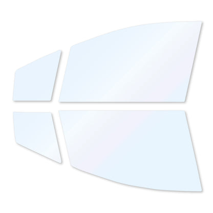 オーロラフィルム (ゴースト2ネオ89) 遮熱フィルム 透過率88.5%  ホンダ フリード (GB3/GB4) カット済みカーフィルム フロントドアセット オーロラタイプ ゴーストタイプ ホログラフィック