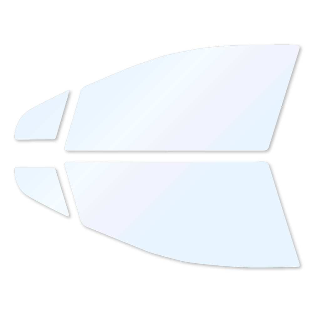 オーロラフィルム (ゴースト2ネオ89) 遮熱フィルム 透過率88.5%  ホンダ オデッセイ (RB3/RB4)  カット済みカーフィルム フロントドアセット オーロラタイプ ゴーストタイプ ホログラフィック