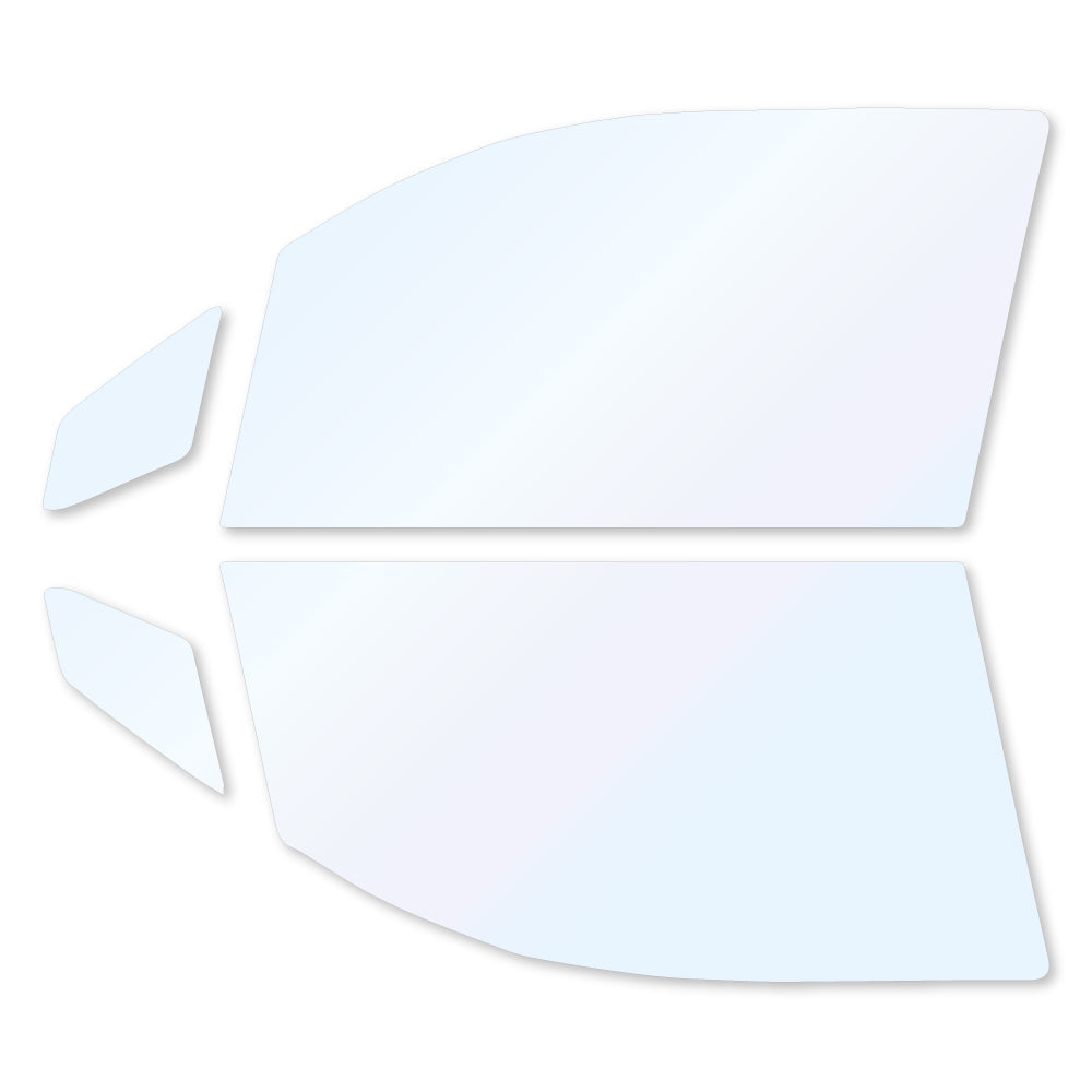 オーロラフィルム (ゴースト2ネオ89) 遮熱フィルム 透過率88.5%  ホンダ N-WGN(エヌワゴン) (JH1/JH2) カット済みカーフィルム フロントドアセット オーロラタイプ ゴーストタイプ ホログラフィック