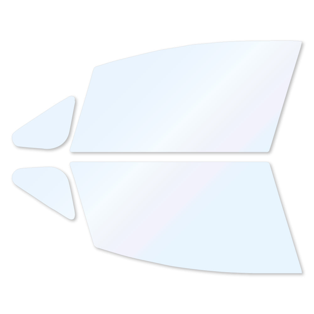 オーロラフィルム (ゴースト2ネオ89) 遮熱フィルム 透過率88.5%  ホンダ フィット (GK3/GK4/GK5/GK6/GP5・6(ハイブリッド))  カット済みカーフィルム フロントドアセット オーロラタイプ ゴーストタイプ ホログラフィック