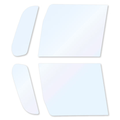 オーロラフィルム (ファインゴースト90) 遮熱フィルム 透過率90%  ホンダ N-BOX(エヌボックス) (JF3/JF4)  カット済みカーフィルム フロントドアセット オーロラタイプ ゴーストタイプ ホログラフィック