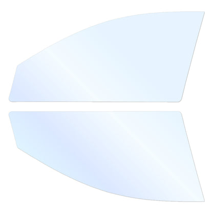 オーロラフィルム (アイスブルー91) 遮熱フィルム 透過率90.5% ホンダ アコード (CV3) カット済みカーフィルム フロントドアセット オーロラタイプ ゴーストタイプ ホログラフィック