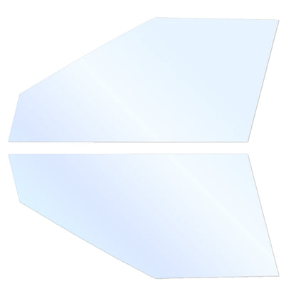 オーロラフィルム (アイスブルー91) 遮熱フィルム 透過率90.5% ミツビシ アウトランダー PHEV (GN0W) カット済みカーフィルム フロントドアセット オーロラタイプ ゴーストタイプ ホログラフィック