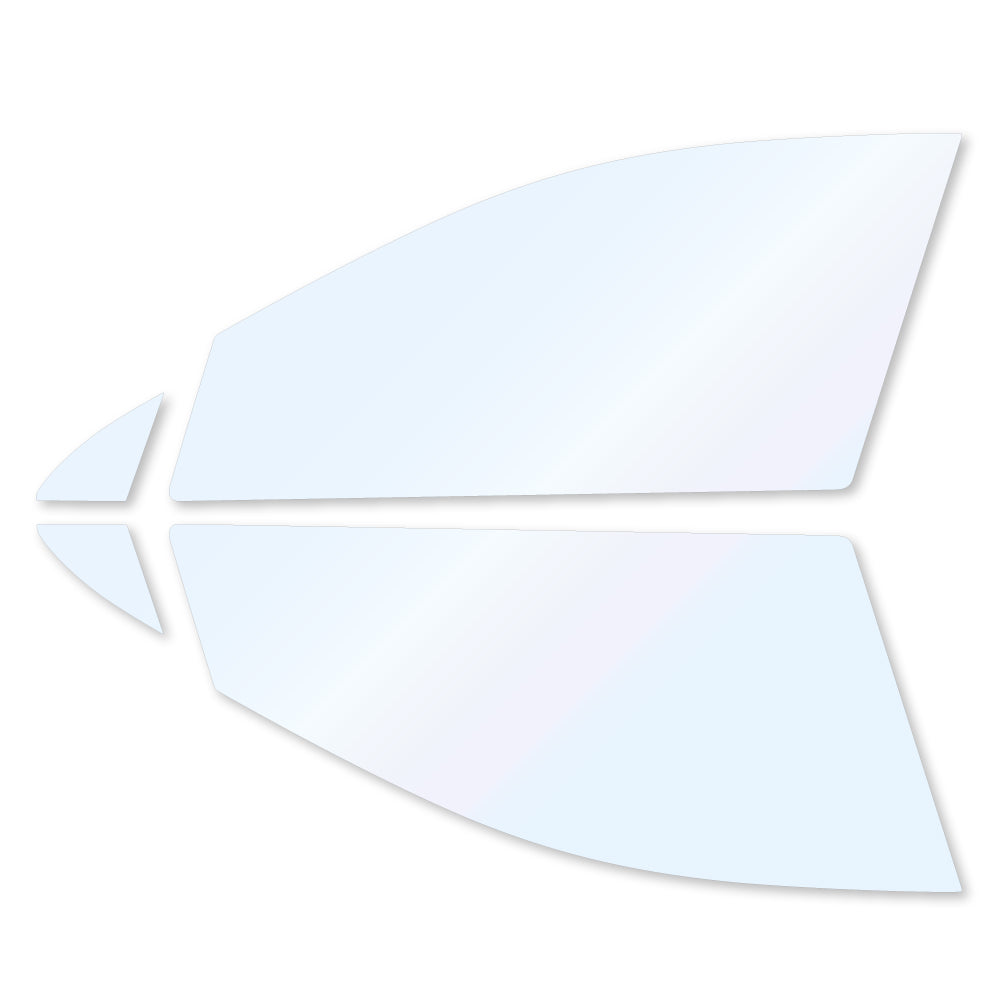 オーロラフィルム (ゴースト2ネオ89) 遮熱フィルム 透過率88.5%  フォルクス・ワーゲン パサート B8 セダン (3CCZE/3CCHH/3CDFC) カット済みカーフィルム フロントドアセット オーロラタイプ ゴーストタイプ ホログラフィック