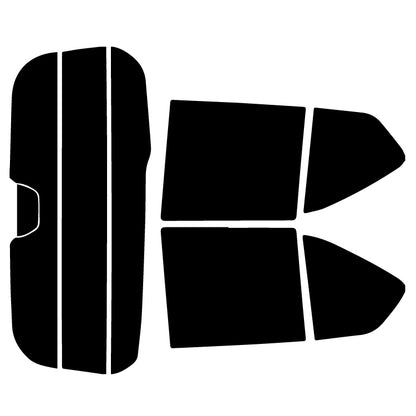 プラススモーク(原着ハードコートタイプ)    スズキ  アルト (HA36S/HA36V)カット済みカーフィルム リアセット スモークフィルム 車検対応