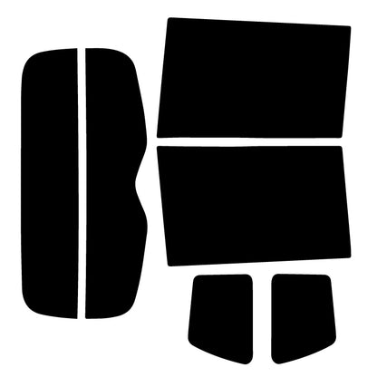 プラススモーク(原着ハードコートタイプ)    スズキ  ソリオ (MA26S/MA36S)カット済みカーフィルム リアセット スモークフィルム 車検対応