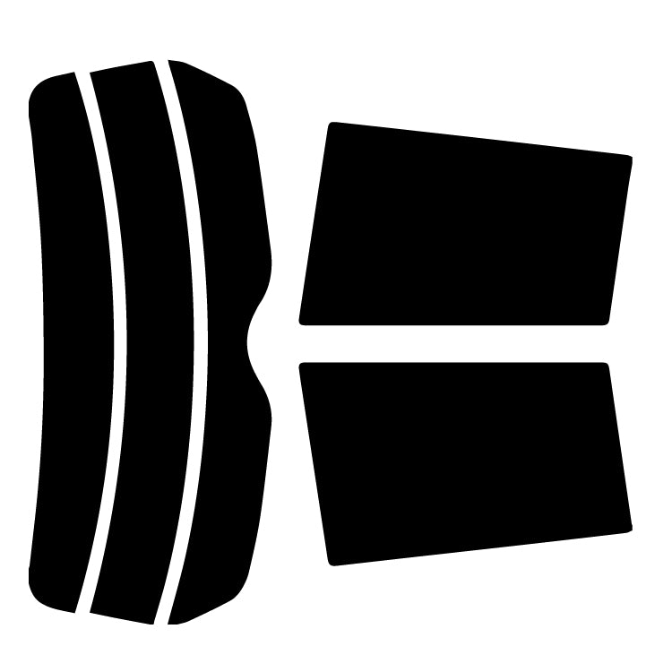 プラススモーク(原着ハードコートタイプ)    スズキ  スイフト/ハイブリッド (ZC13S/53S/83S/ZD53S/83S)カット済みカーフィルム リアセット スモークフィルム 車検対応