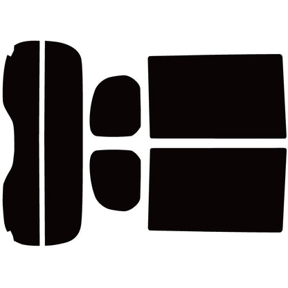 プラススモーク(原着ハードコートタイプ)    スズキ  ワゴンRスマイル (MX81S/MX91S)カット済みカーフィルム リアセット スモークフィルム 車検対応