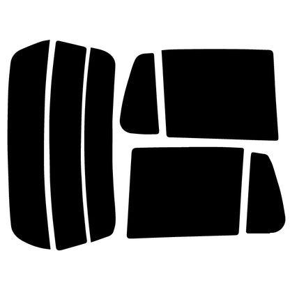 プラススモーク(原着ハードコートタイプ)   ダイハツ  エッセ (L235S/L245S)カット済みカーフィルム リアセット スモークフィルム 車検対応