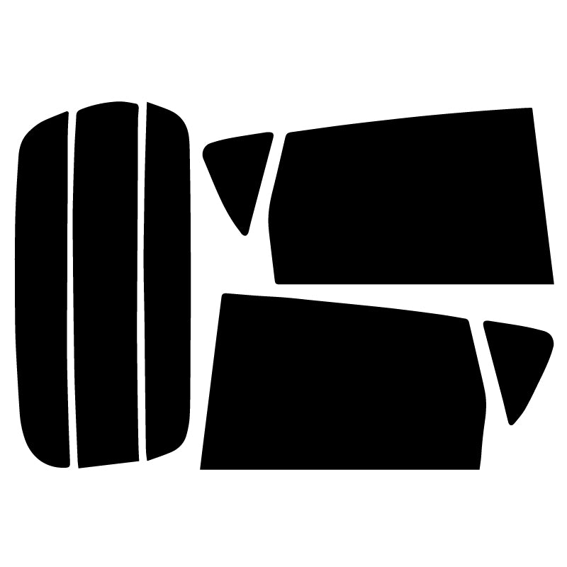 プラススモーク(原着ハードコートタイプ)   ダイハツ    ムーヴ  (L175S/L185S)カット済みカーフィルム リアセット スモークフィルム 車検対応