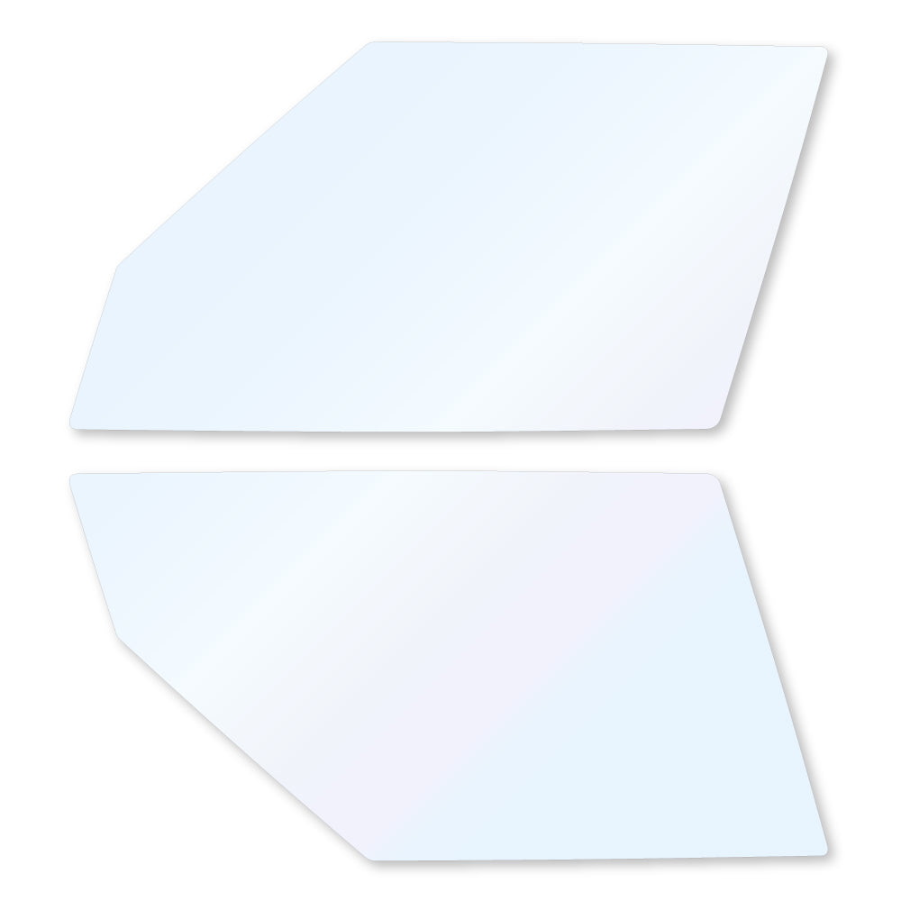 オーロラフィルム (ファインゴースト90) 遮熱フィルム 透過率90%  MINI (ミニ) クロスオーバー R60 (R60 ZA16/ZB16/XD16/XD20F/XD20A/ZC16/ZC16A/ZB20/XDJCW) カット済みカーフィルム フロントドアセット オーロラタイプ ゴーストタイプ ホログラフィック