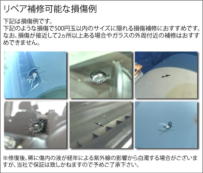roger's(ロジャース)社 フロントガラス リペア補修用 ミラー